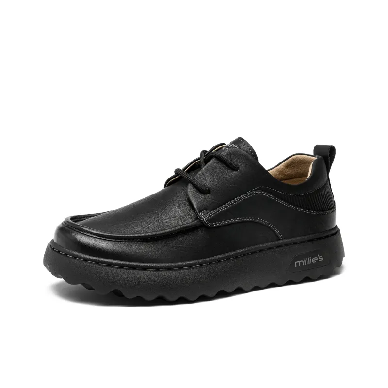 MILLIE'S Coverage Abrasion Resistant Low Top Casual Shoes Men's Black-1