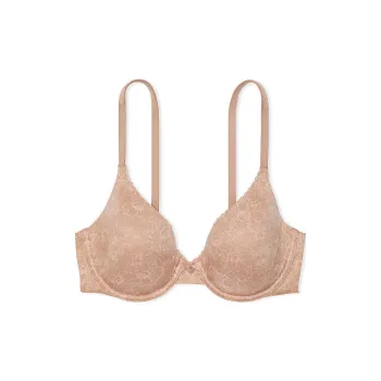 Victoria's Secret BODY BY VICTORIA Lightly Lined Lace-Trim Full-Coverage/PFO Bra Women's Fruit Seed Candy