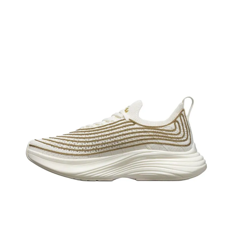 APL ATHLETIC PROPULSION LABS Low-Top Running Shoes Women's Brown White-0