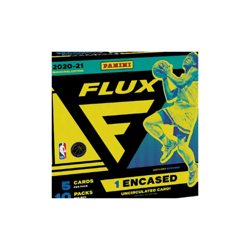 PANINI NBA Star Other Characters 2020-21 FLUX NBA TRADING CARD BOX HOBBY Sports Cards 1 Box Included-1