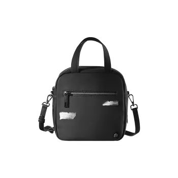EPIPHQNY Skin-Feel Material Shoulder Bag Regular Unisex Black