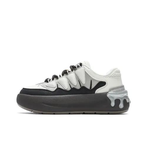 FILA CARROT 2 Skateboard Shoes Women's Low-Top Snow White/Black