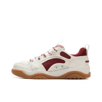 LiNing Jingcheng 2.0 V2 Low Top Skateboard Shoes Men's White Red