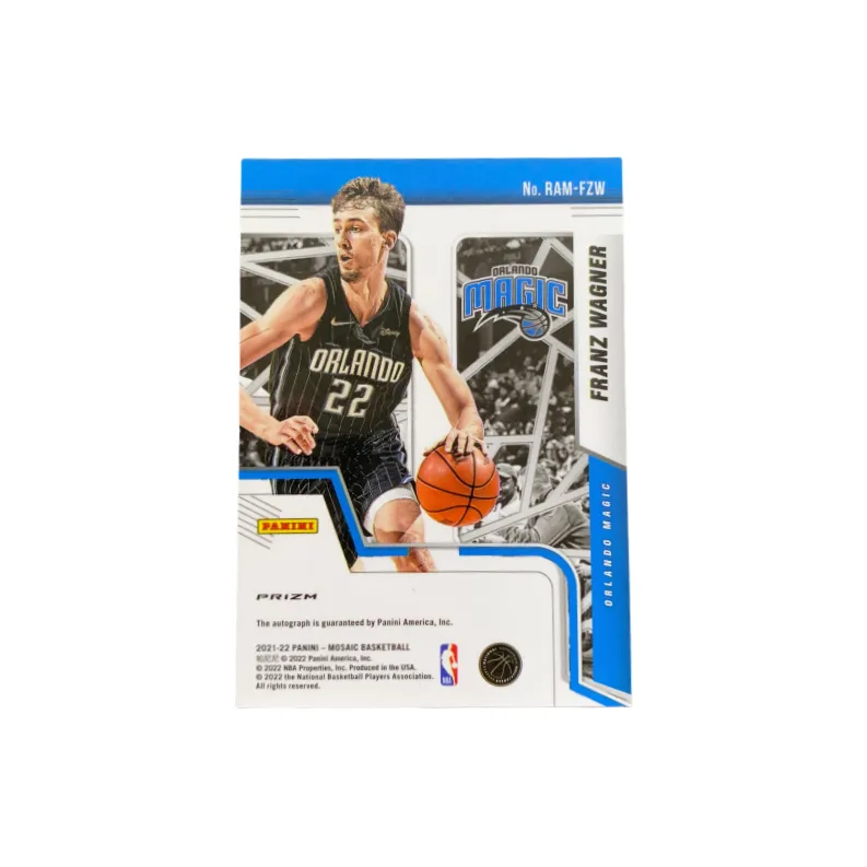 PANINI Franz Wagner Star Card Rising Stars Autograph Card Sports Cards 1 Pc-1