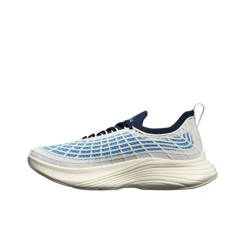 APL ATHLETIC PROPULSION LABS TechLoom Low-Top Casual Shoes Women's Blue White