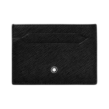MONTBLANC Logo stud Leather Cardholder
