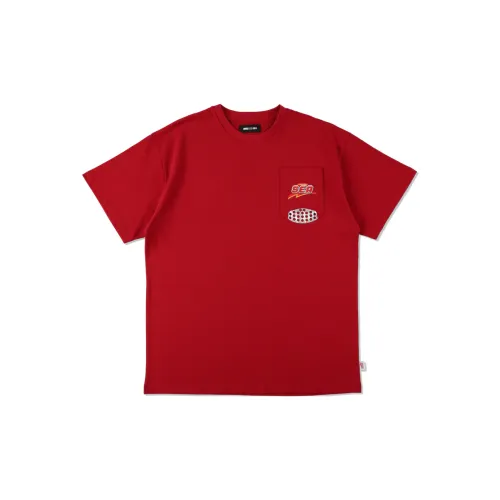 WIND AND SEA Nissin UFO Instant Noodles T-Shirts Unisex Red