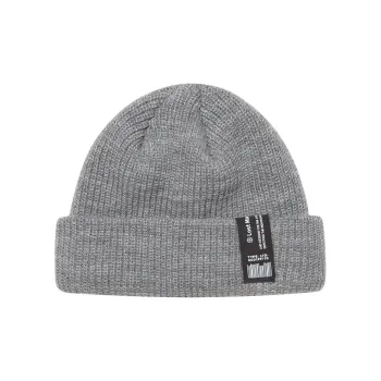 LMC Acrylic Fiber Beanies Unisex Gray
