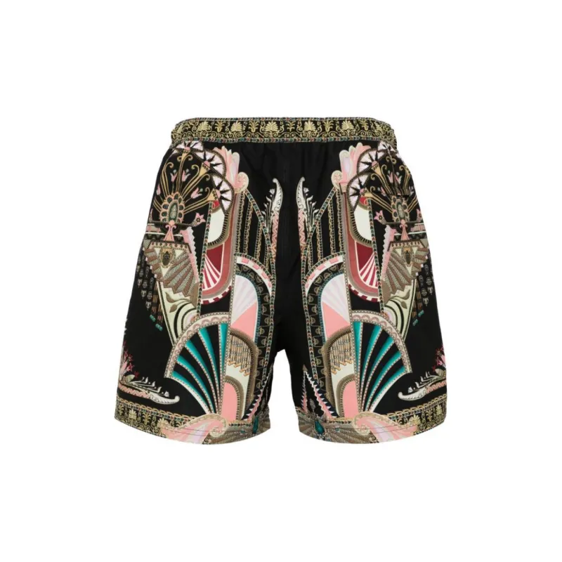 Camilla They Called Her Nefertari Swim Shorts-1