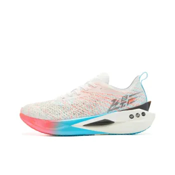 QIAODAN Flying Shadow PRO Cushioning Anti Slip And Wear Resistant Low Top Running Shoes Men's Jordan White Ice Blue
