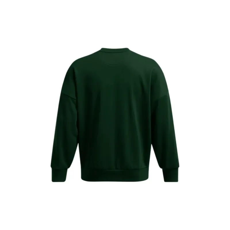 Under Armour Icon Heavyweight Terry Sweatshirt Men's Forest Green-1