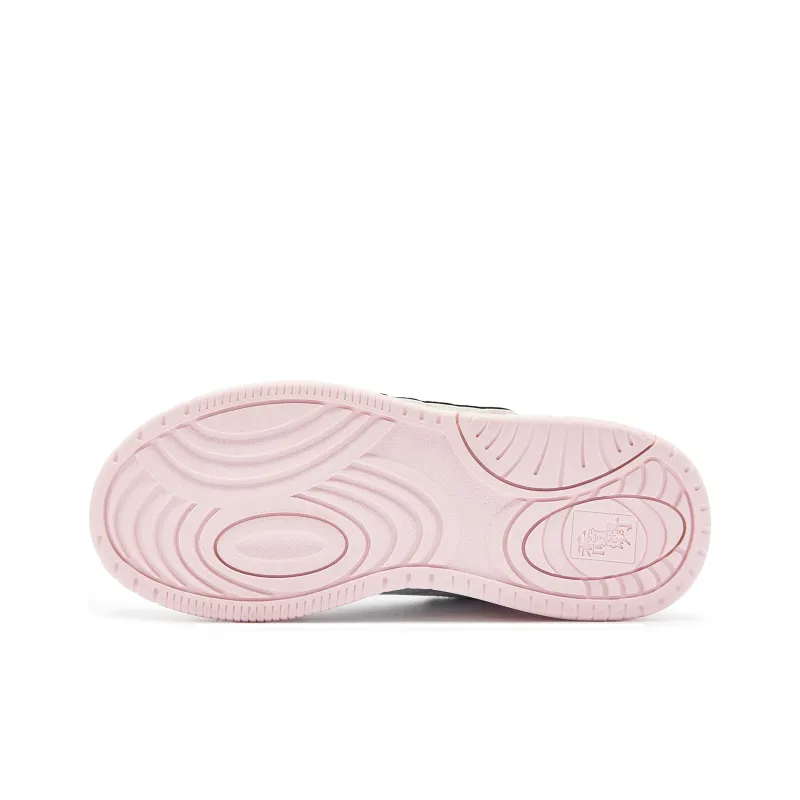 QIAODAN Qicheng V2 Skateboard Shoes Women's Low Top Jordan White Fiery Pink-7