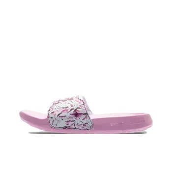 Under Armour Ignite Slip Resistant Abrasion Resistant Slide Slippers Women's Light Galaxy Pink