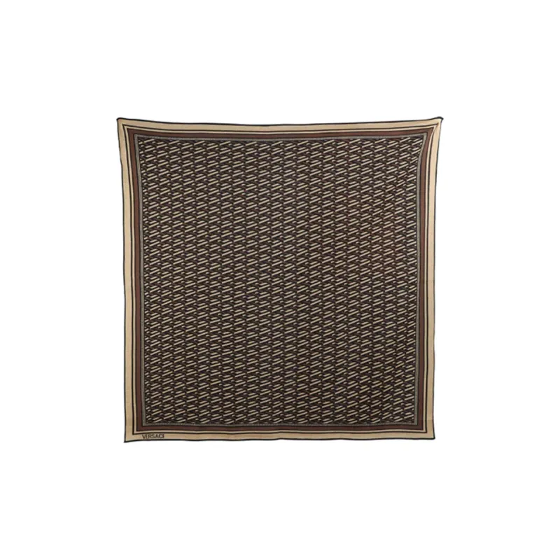 VERSACE - Knit Scarves Women's Brown-1