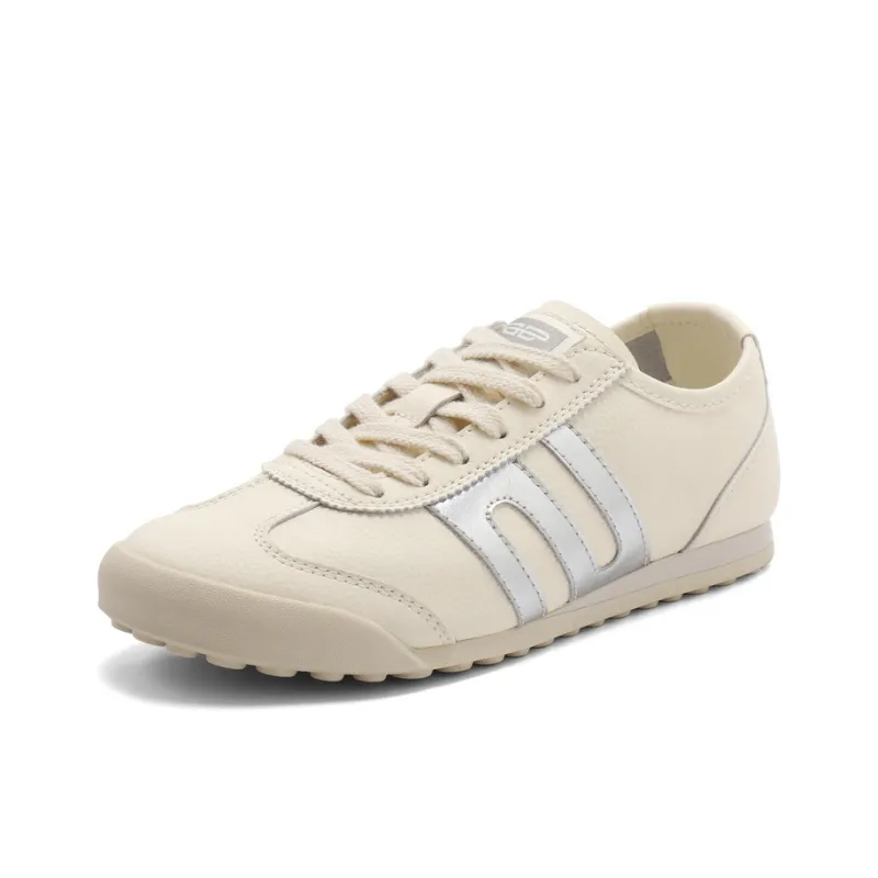 BELLE Casual Shoes Women's Low Top Gray/Apricot-17