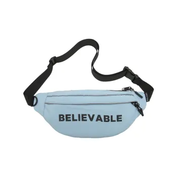 OURFUN Nylon Sling Bag Unisex White/Black/Red/Green/Blue/Pink