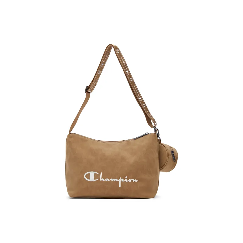 Champion Synthetic Leather Crossbody Bag Regular Unisex Dark Yellow/Black/Blue/Dark Gray-3