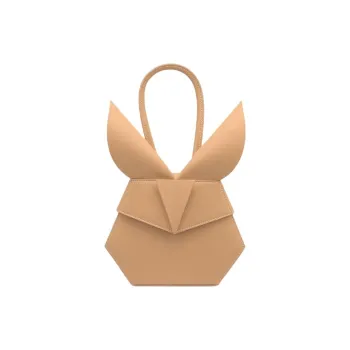 BEDROOM SOCIETE BEDRU：M SCSJETE Calfskin Shoulder Bag Crossbody Bag Handbag Women's Brown