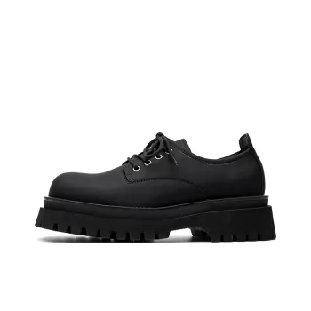 Chi Wolf Derby Shoes Casual Leather Shoes Unisex