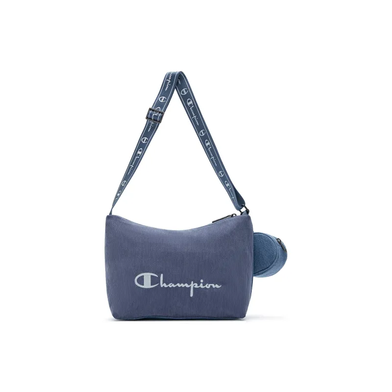 Champion Synthetic Leather Crossbody Bag Regular Unisex Dark Yellow/Black/Blue/Dark Gray-17