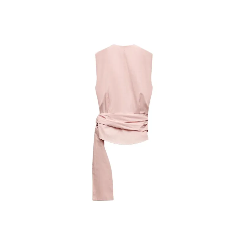 ZARA ZW Series T Shirt Women's Pink-1
