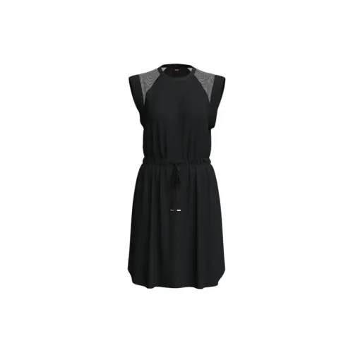 HUGO BOSS Sleeveless Dresses Women's Black