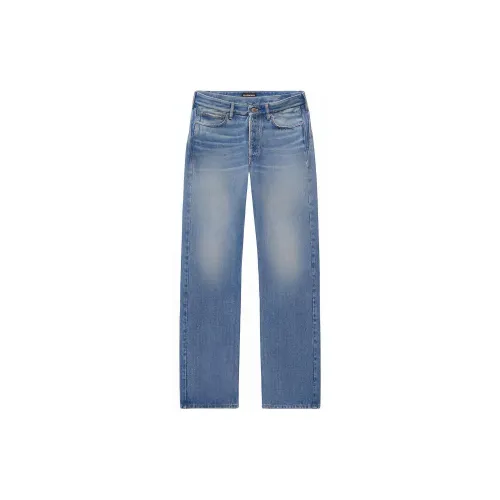 Balenciaga Jeans Men Blue