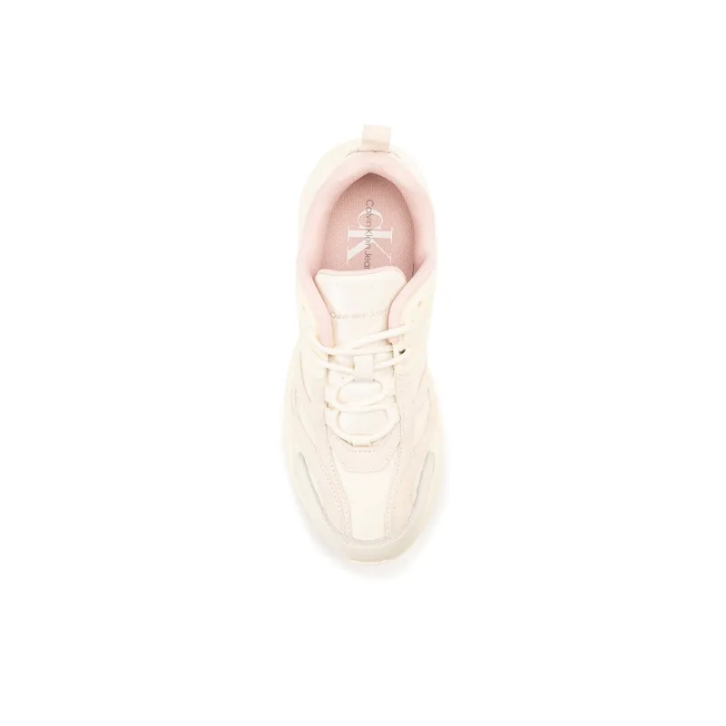 CALVIN KLEIN Low-Top Casual Shoes Women's Cow Ivory-2
