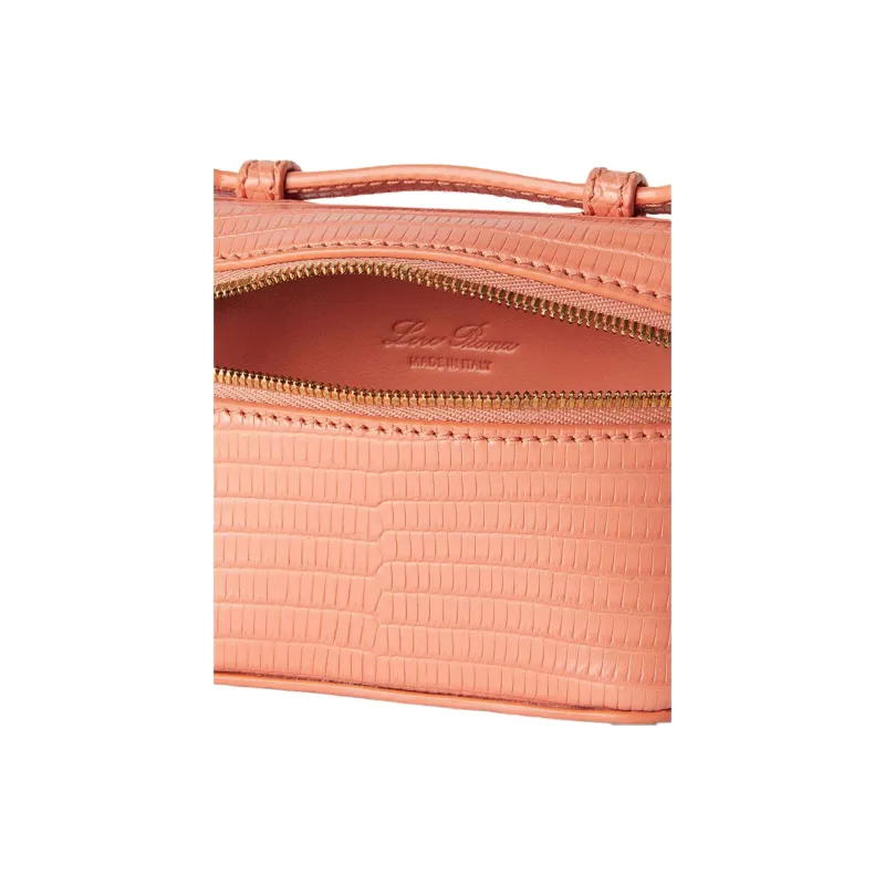Loro Piana Alligator Leather Bag Accessories Women's Light Orange-2