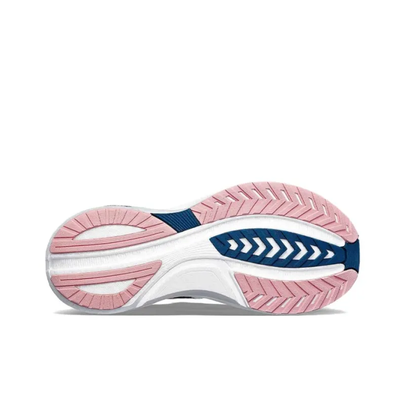 Saucony Tempus Cushioning And Breathable Low Top Running Shoes Women's Pink-5
