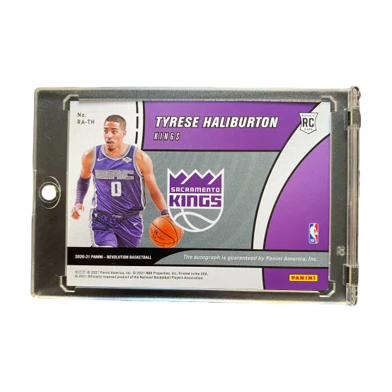 PANINI Thales Tyrese Haliburton Star Card Rising Stars Signature Card Autograph Sports Cards 1 Pc-1