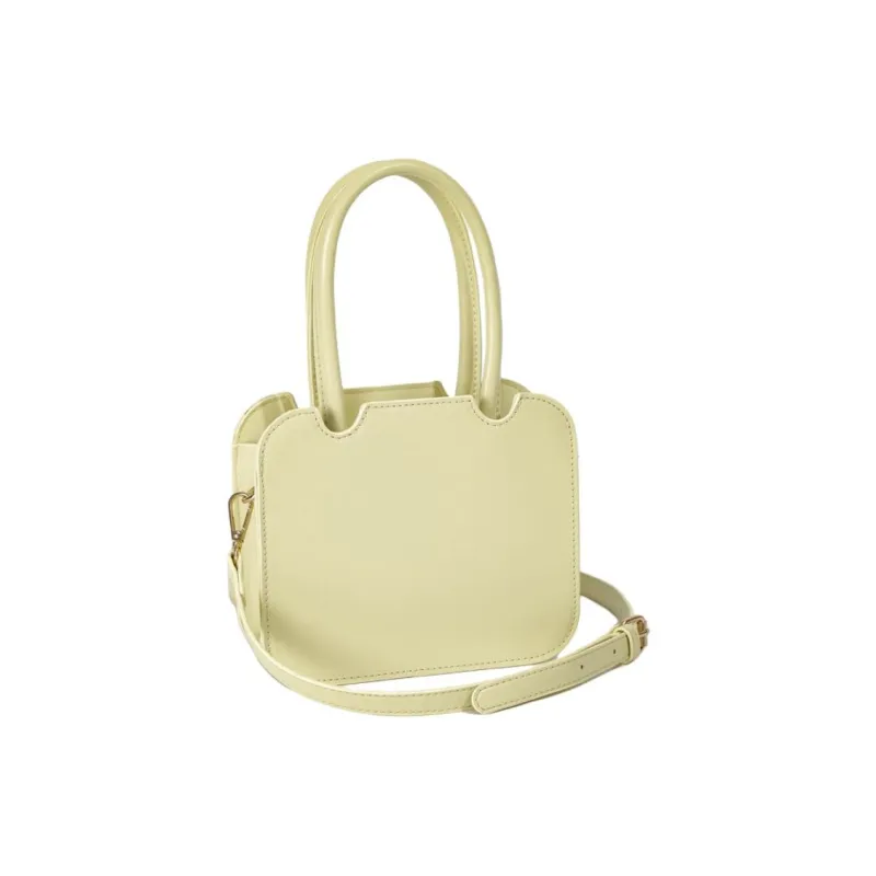 TTaG．baG PU Crossbody One Shoulder Handbag Regular Women's Yellow/Brown/Ecru-1