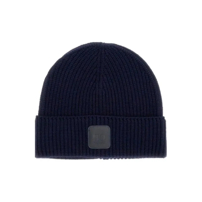 C.P.Company The Metropolis Series Logo Patch Knitted Beanie-1