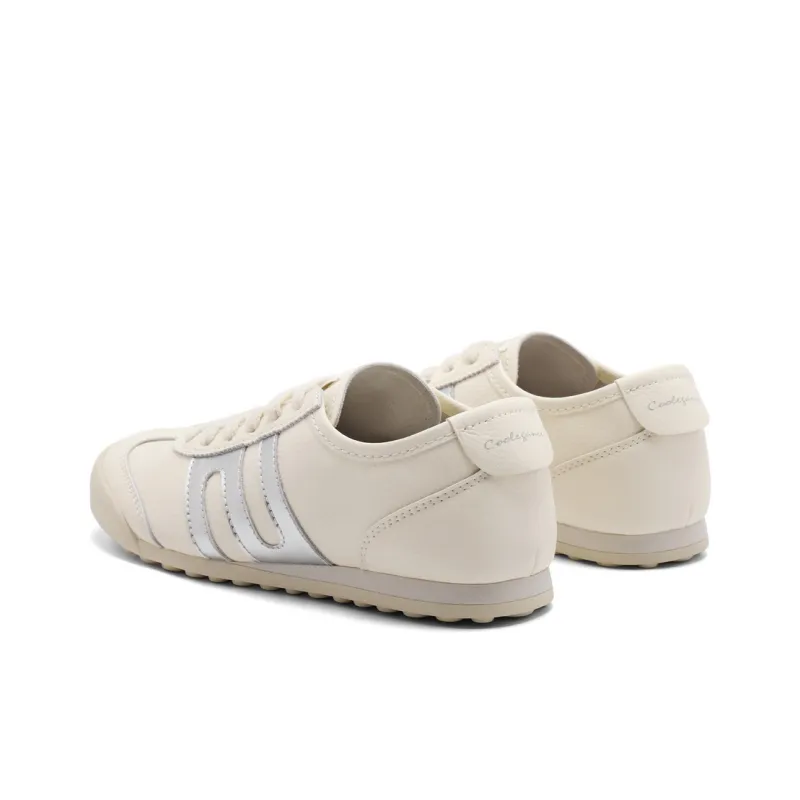 BELLE Casual Shoes Women's Low Top Gray/Apricot-19
