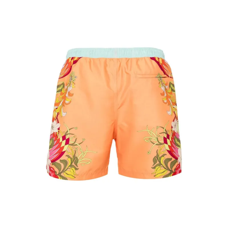 Camilla The Flower Child Society Swim Shorts-1