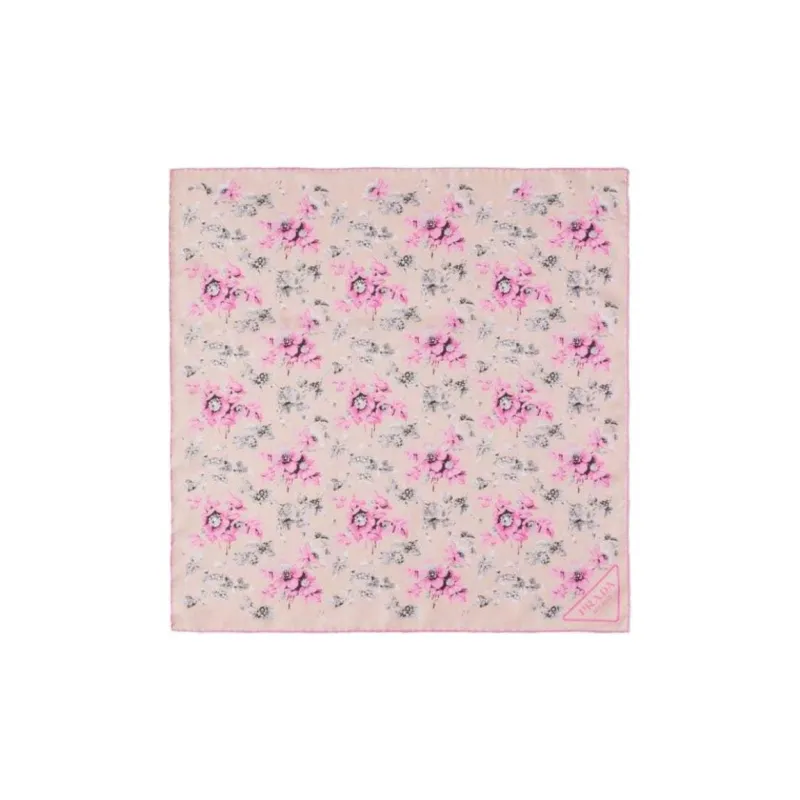 PRADA Floral-print Scarf-0