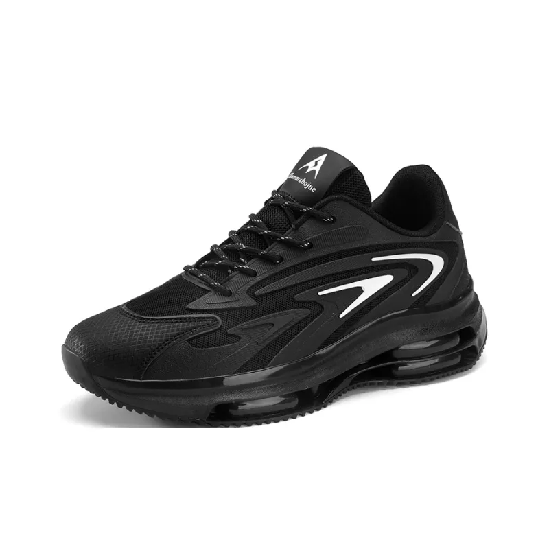 Abango Casual Shoes Men Low Top Black/Blue-7
