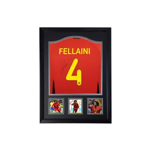 Yi Shot Jersey Barcelona Soccer Club Included SA Certificate Framed And Collectible Unisex