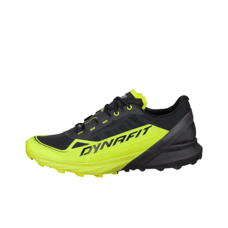 DYNAFIT Ultra 50 Anti-Slip Wear-Resistant Low-Top Running Shoes Men's Yellow Black-0