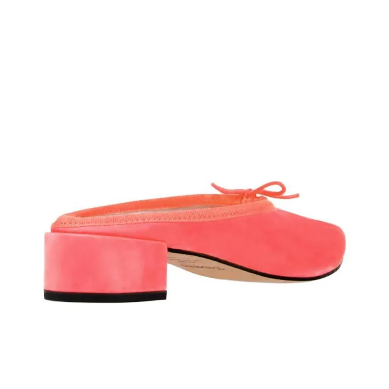 Repetto Camille Closed Toe Slippers 3cm Women's Pink-2