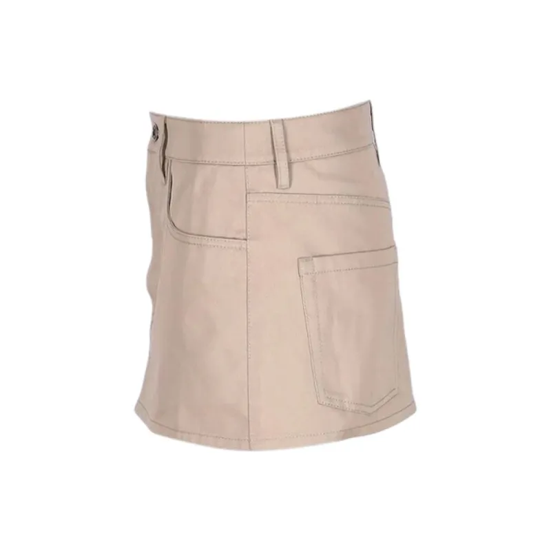 MIU MIU Casual Short Skirts Women's Khaki-2