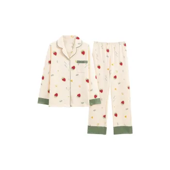 FENTENGCARE Pajama Set Women's Apricot