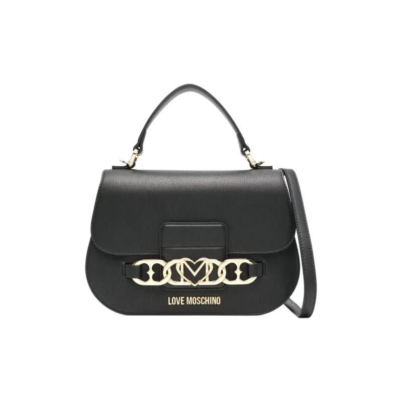 LOVE MOSCHINO Logo-plaque Tote Bag-0
