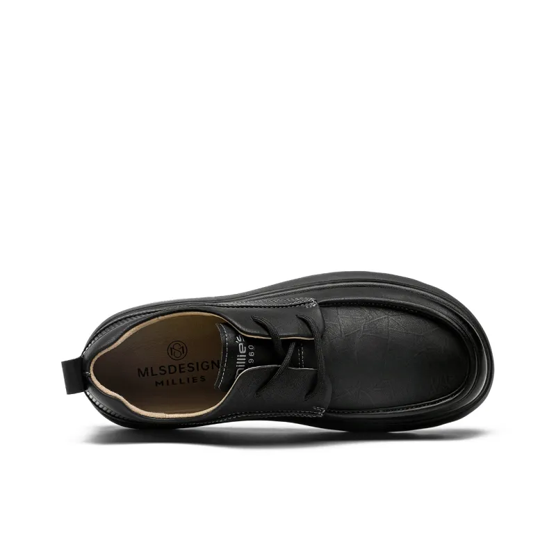 MILLIE'S Coverage Abrasion Resistant Low Top Casual Shoes Men's Black-3