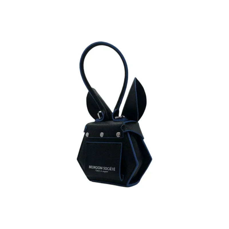 BEDROOM SOCIETE BEDRU：M SCSJETE Cow Leather Shoulder Bag Crossbody Bag Handbag Mini Women's Black-1