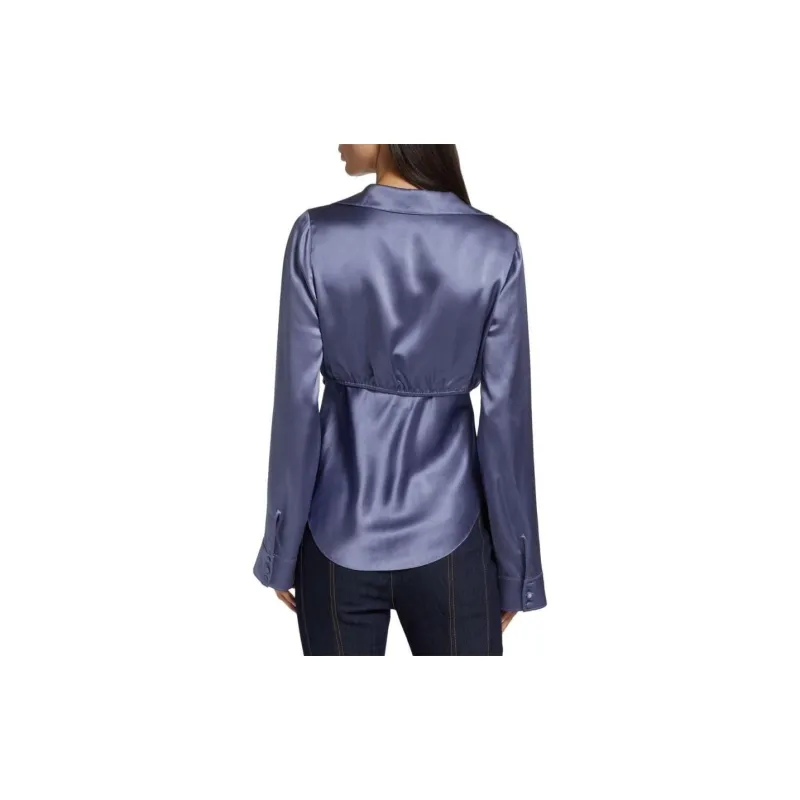 Cinq A Sept Shirt Women's Marine Blue-1