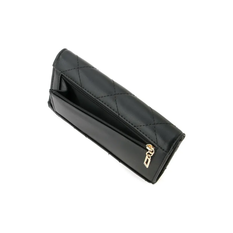 GUESS Polyurethane Clutch Women's Black-2
