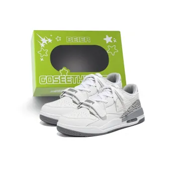 BEIER Gift Box Set Stars Collection Low-Top Skateboard Shoes Unisex White