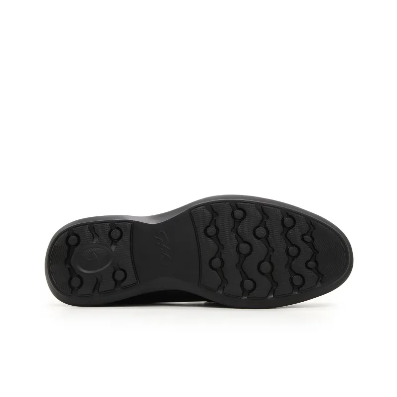 Satchi Casual Slip on Loafers Men's Black-5