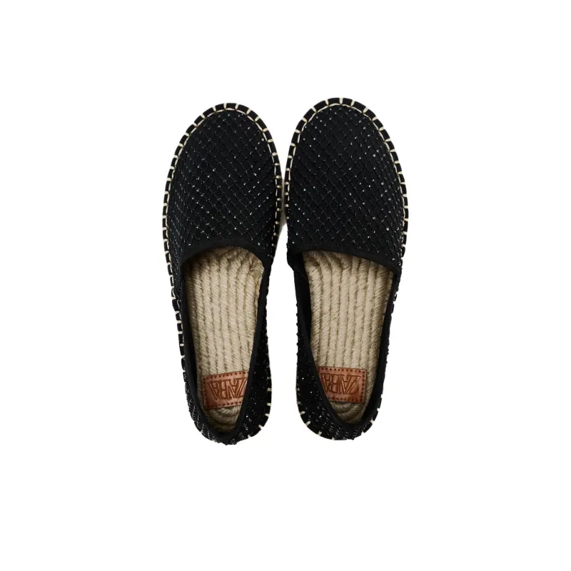 ZARA Espadrilles Women's Black-4